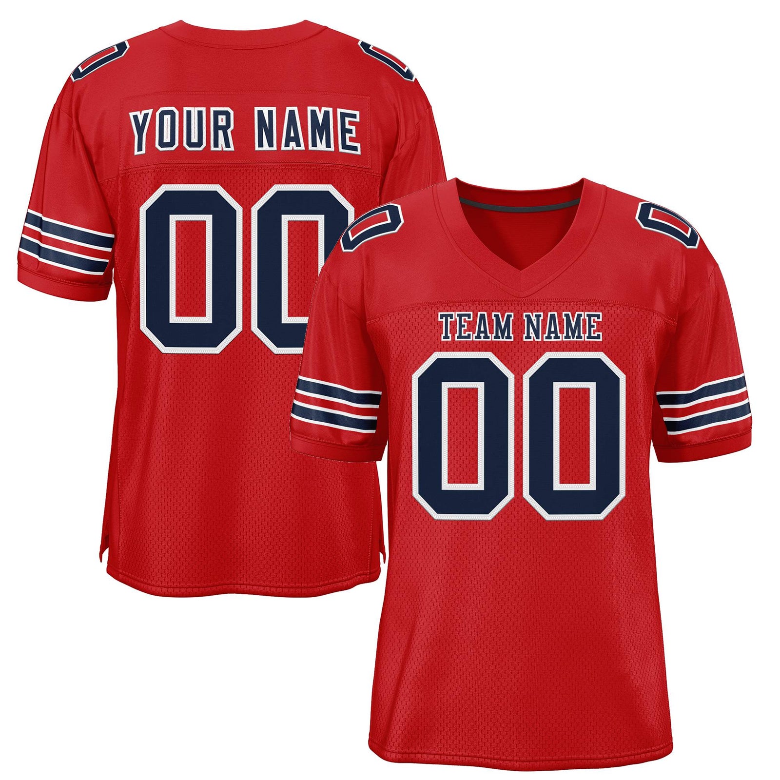 Custom Football Jersey Personalized Stitched/Printed Team Name Number for Men Women Youth