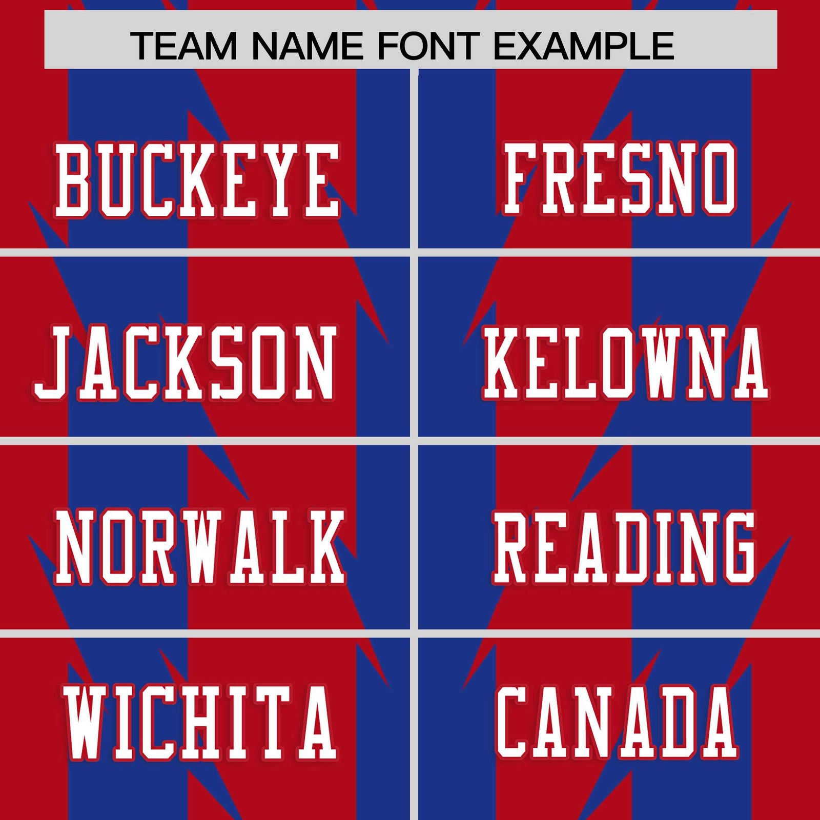 Custom Red Royal Personalized Razr Stripe Graffiti Pattern Flag Football Jersey