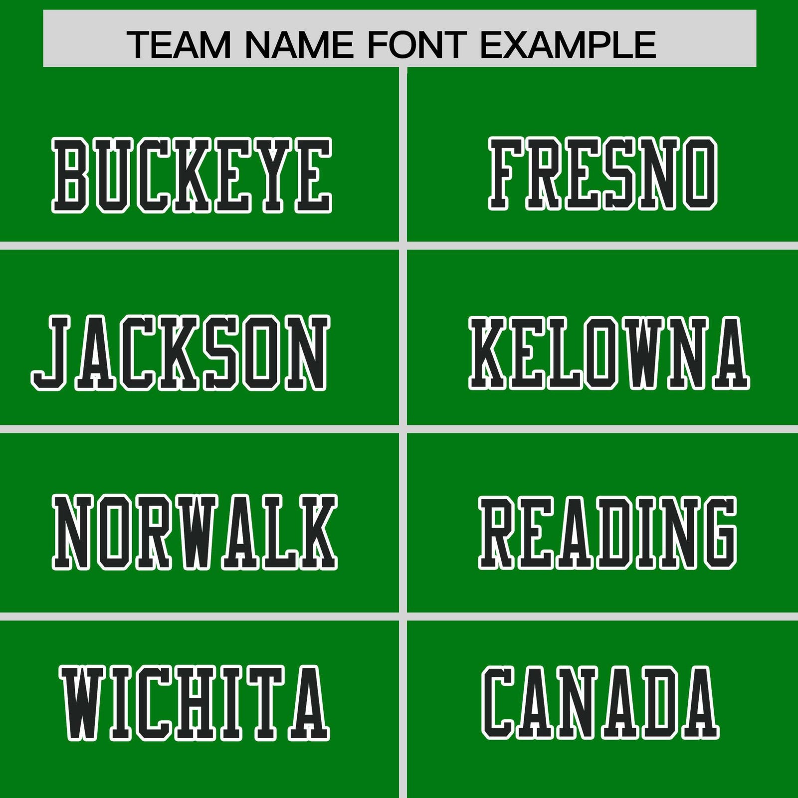 Custom Kelly Green Black Personalized Shoulder Cut Two-Tone Flag Football Jersey