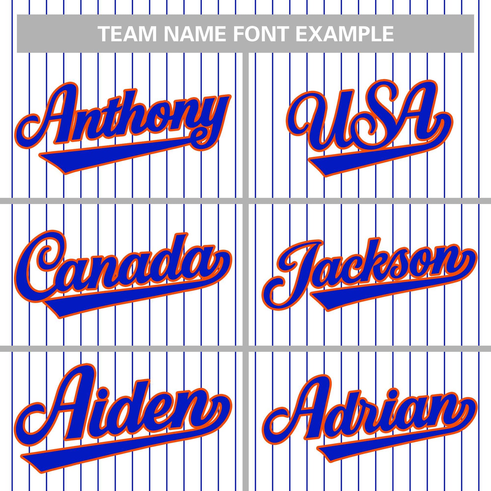 Custom Pinstripe Baseball Jerseys and Button-Down Shirts for Team Sports