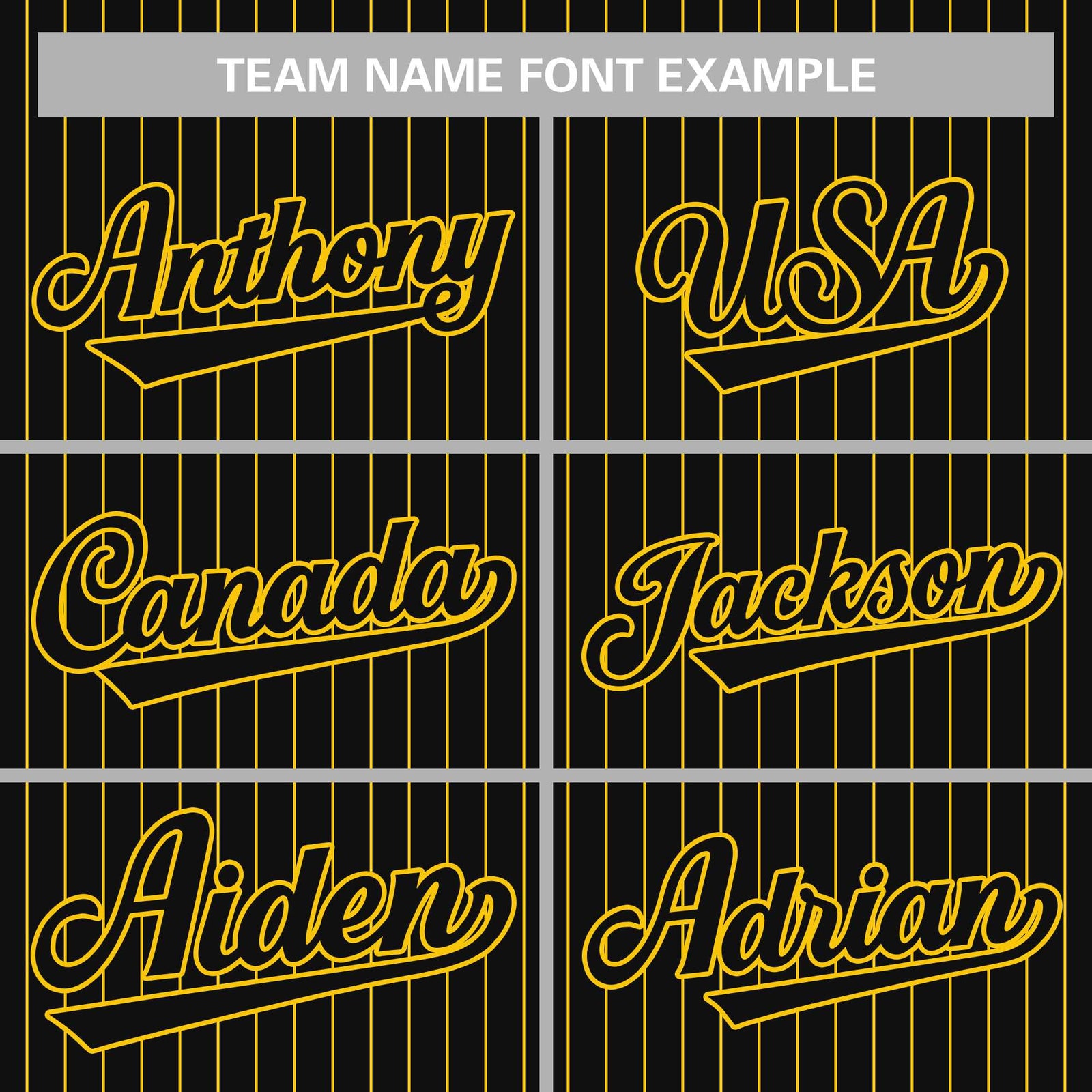 Custom Pinstripe Baseball Jersey Button Down Shirt Personalized for Adults/Youth