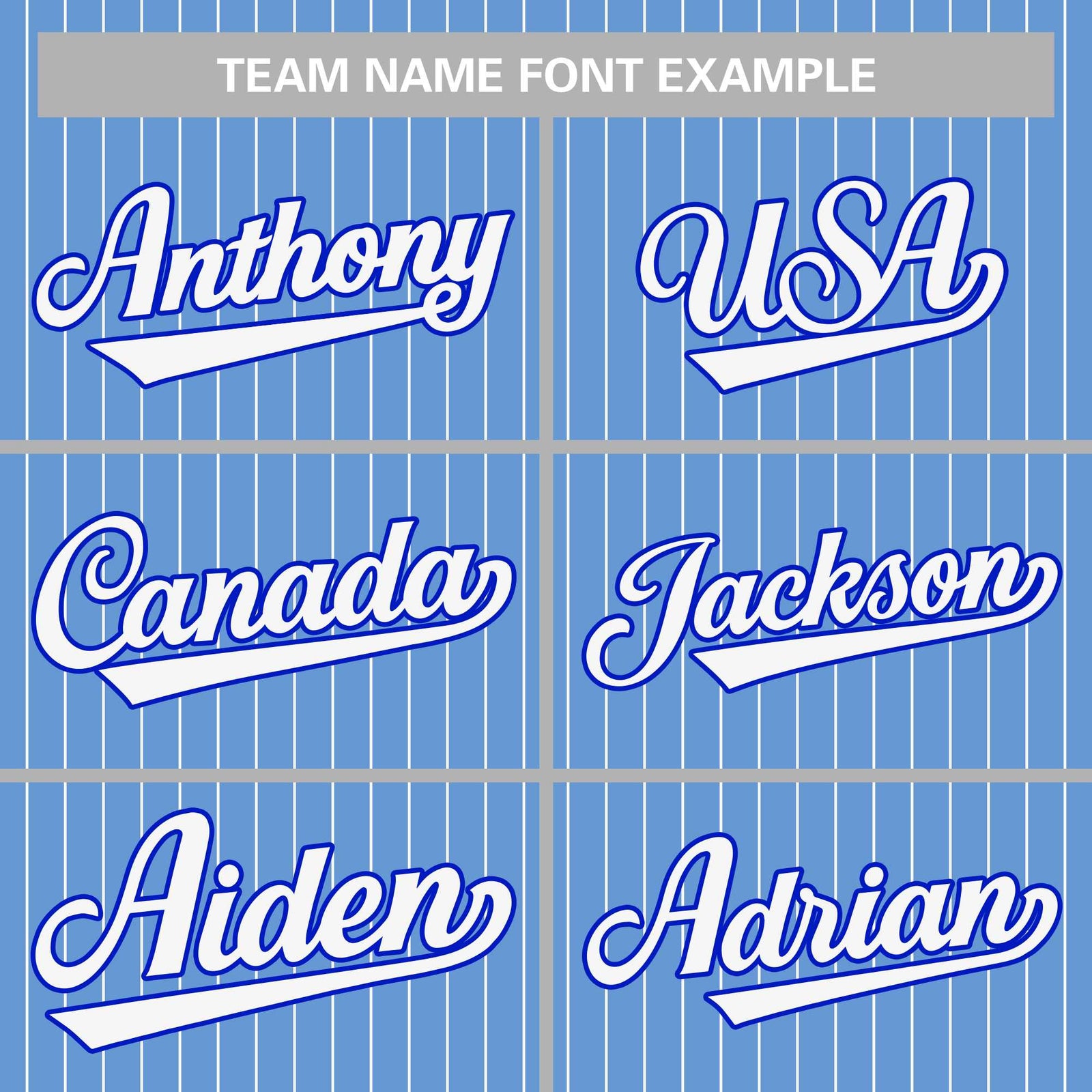 Custom Pinstripe Baseball Jersey Button Down Shirt Personalized for Adults/Youth