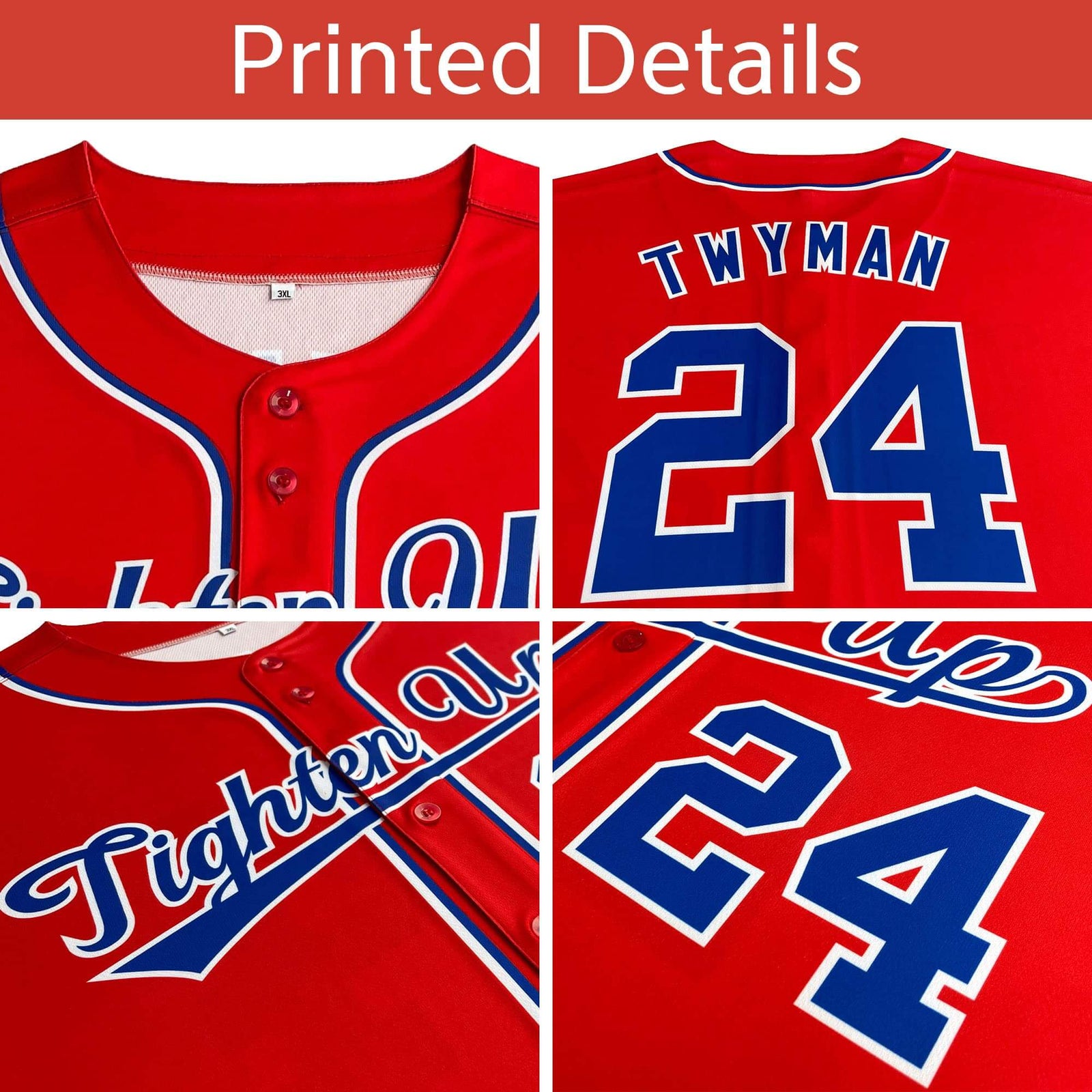 Custom White Royal Personalized Color Block Authentic Baseball jersey