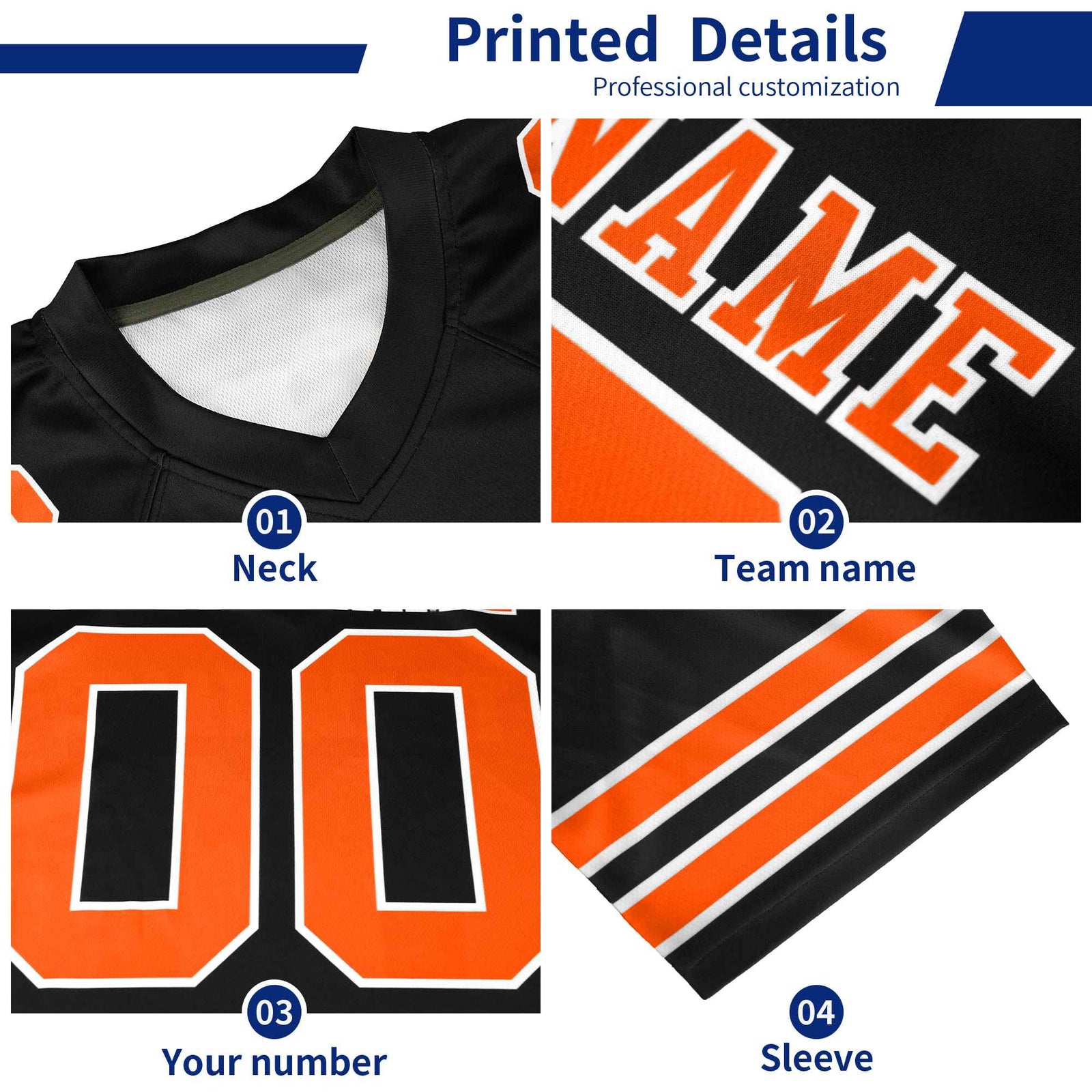 Custom White Purple Personalized Classic Authentic Football Jersey