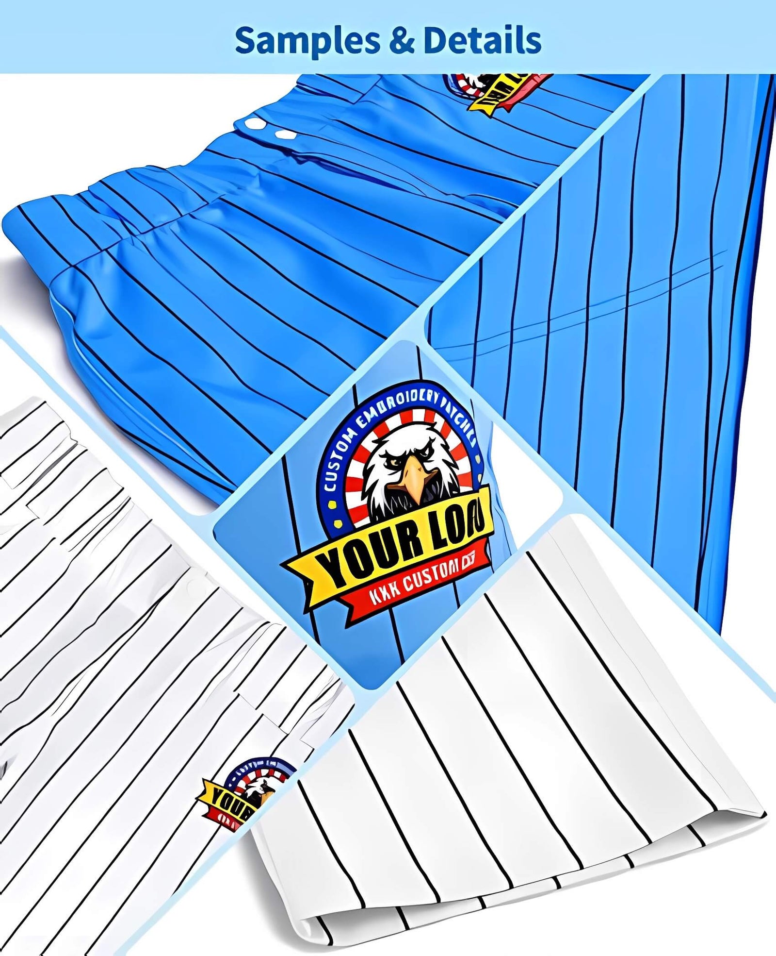 Custom Black Purple Pinstripe Fit Stretch Practice Loose-fit Baseball Pants