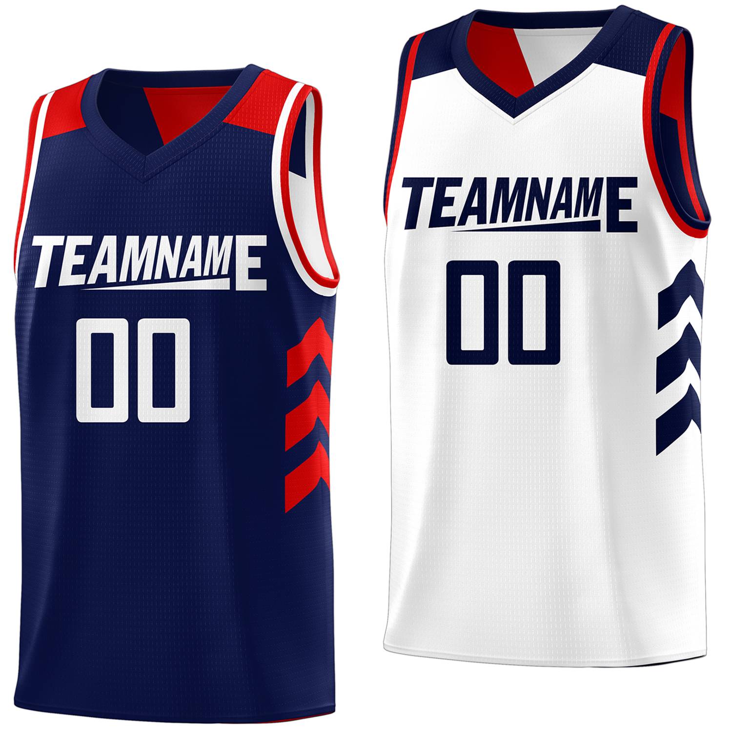 basketball  double side tops