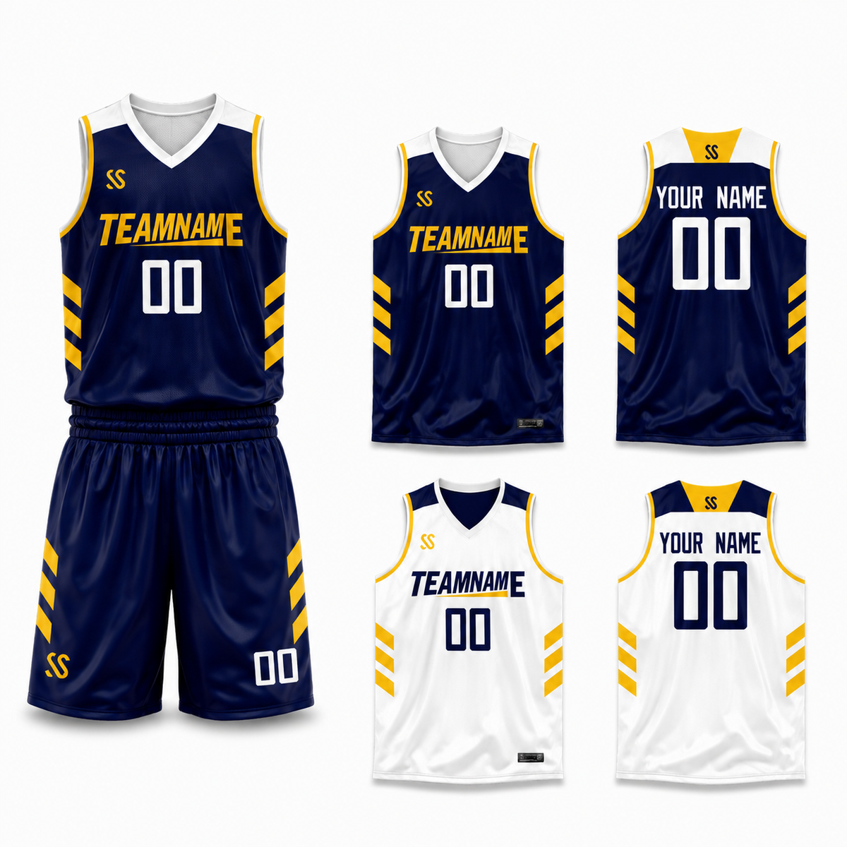 Custom Basketball Jersey Athletic Reversible Sets Uniforms Team Sport for Men/Youth