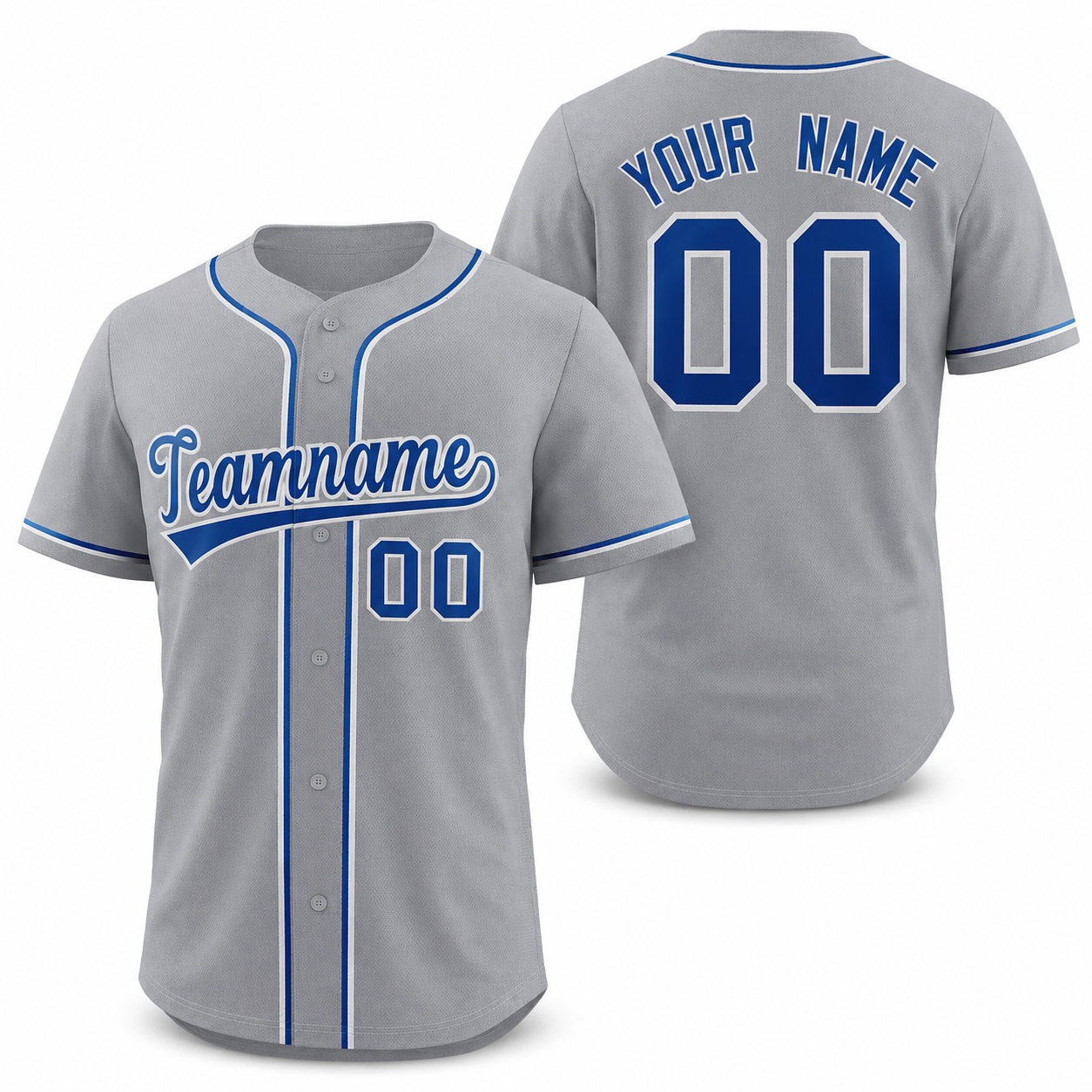 Baseball Gray Jersey