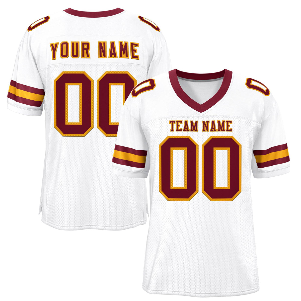 Custom Football Jersey Personalized Sports Uniform for Men Women Youth