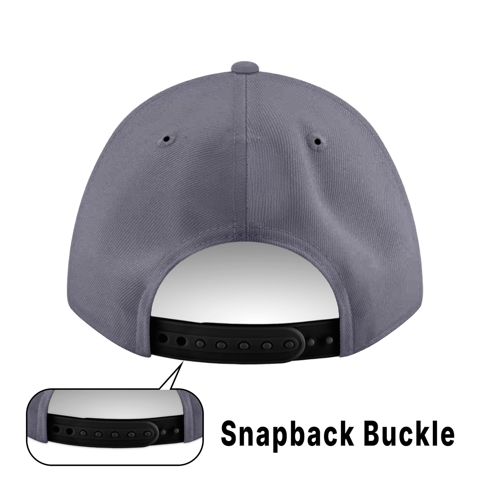 Custom White 3D Puff Embroidery Flat Embroidery Flat Eaves Sport Baseball Cap Design for Men/Women/Youth