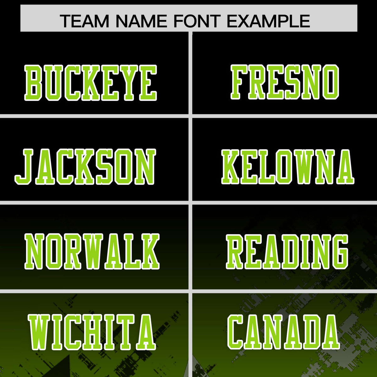 Custom Black Neon Green Personalized Star Gradient Flag Football Jersey