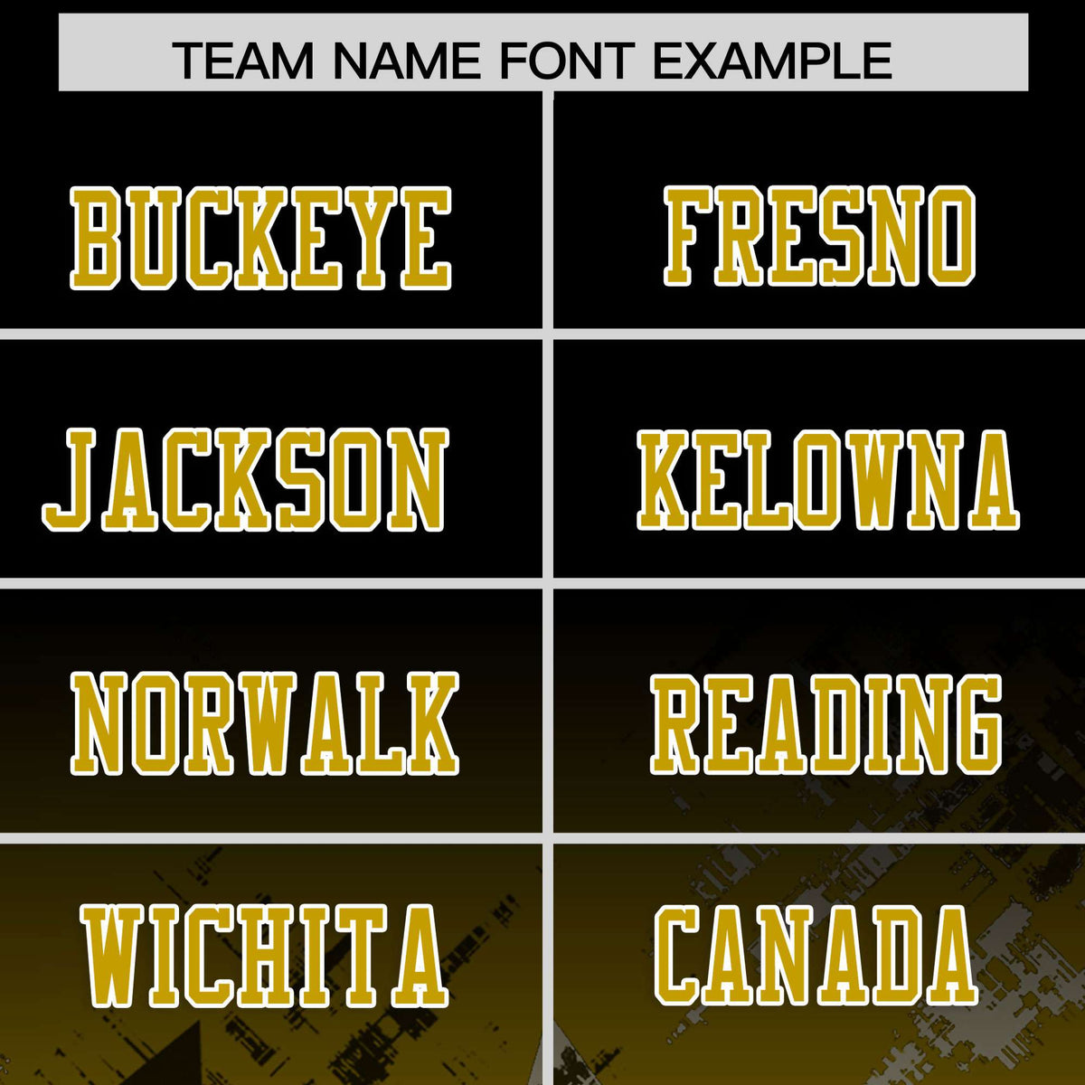 Custom Black Old Gold Personalized Star Gradient Flag Football Jersey