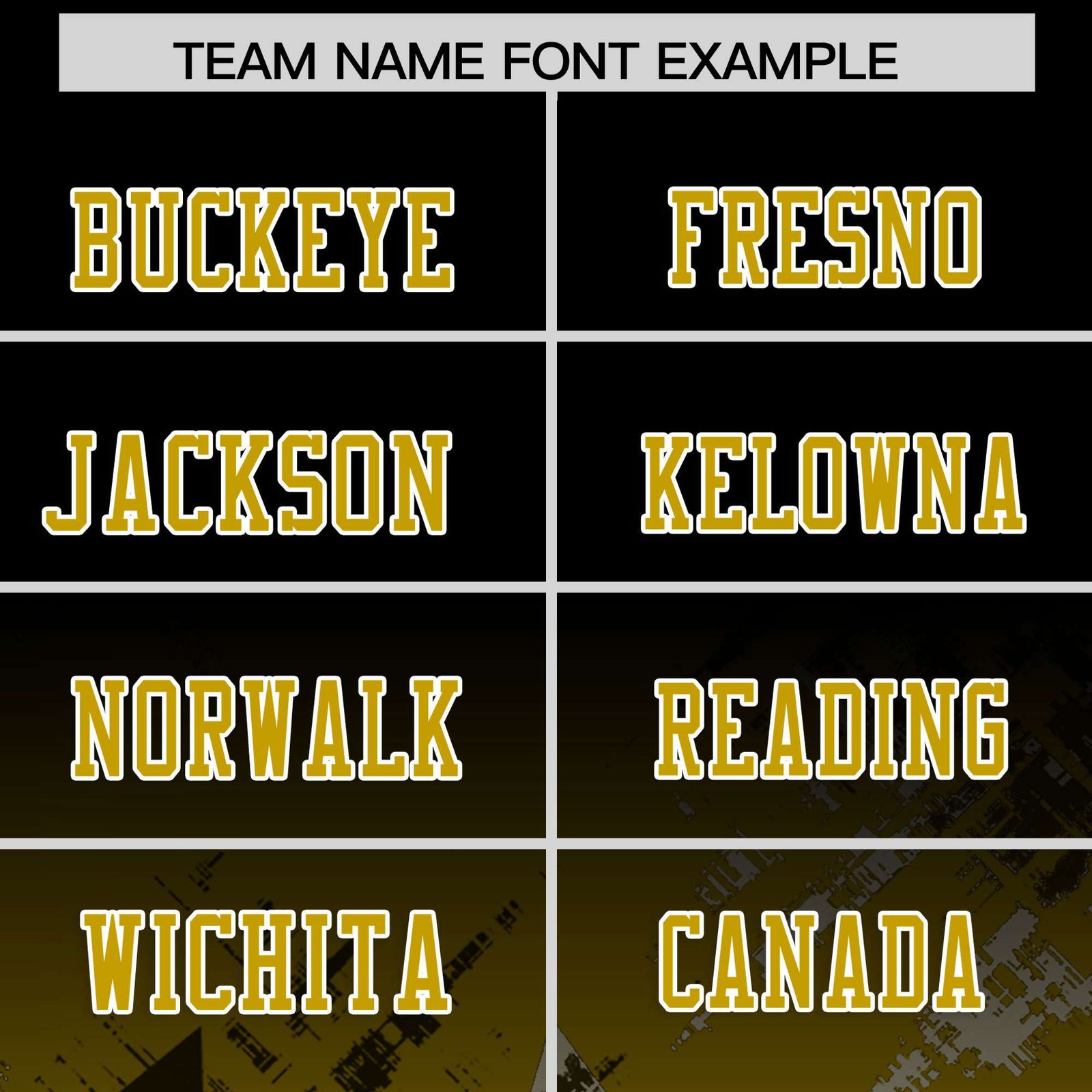 Custom Black Old Gold Personalized Star Gradient Flag Football Jersey