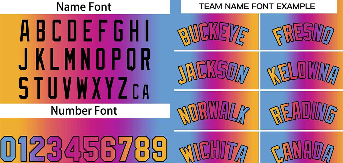 Custom Blue Orange-Black Gradient Fashion Tops Basketball Jersey