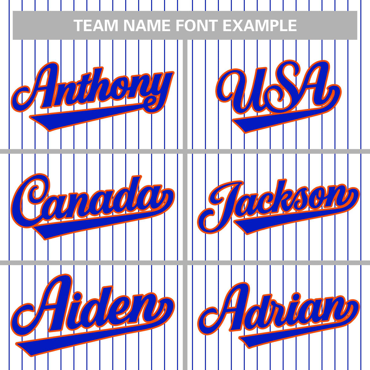 Custom Pinstripe Baseball Jerseys and Button-Down Shirts for Team Sports