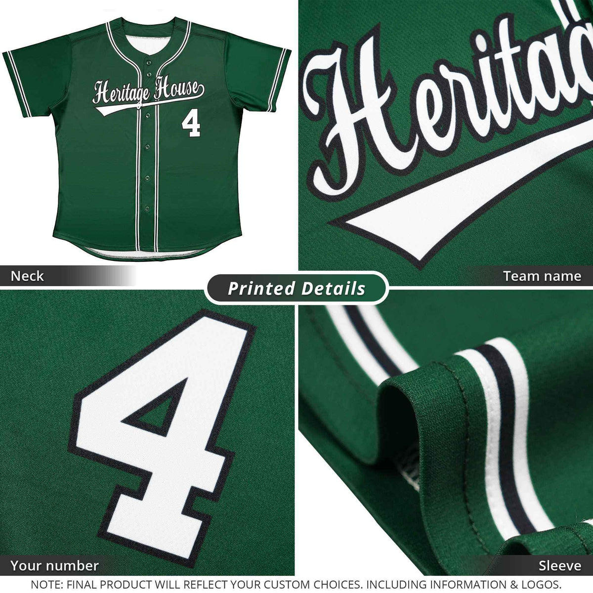 Custom White Yellow-Black Classic Style Authentic Baseball Jersey