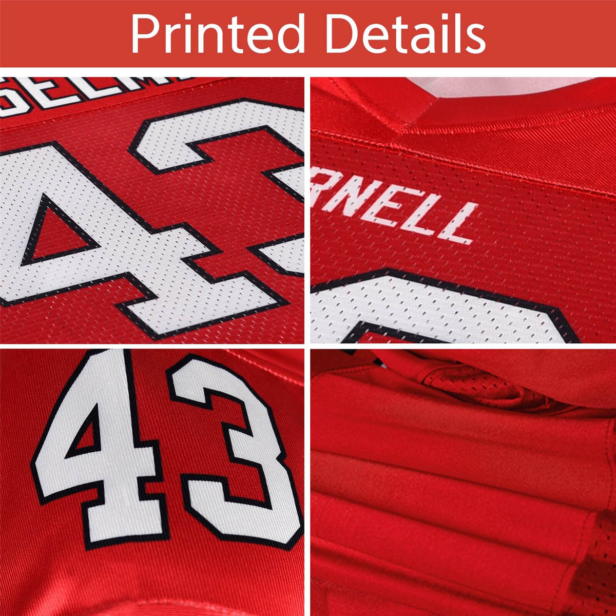 Custom White Royal Blue Classic Style Mesh Authentic Football Jersey