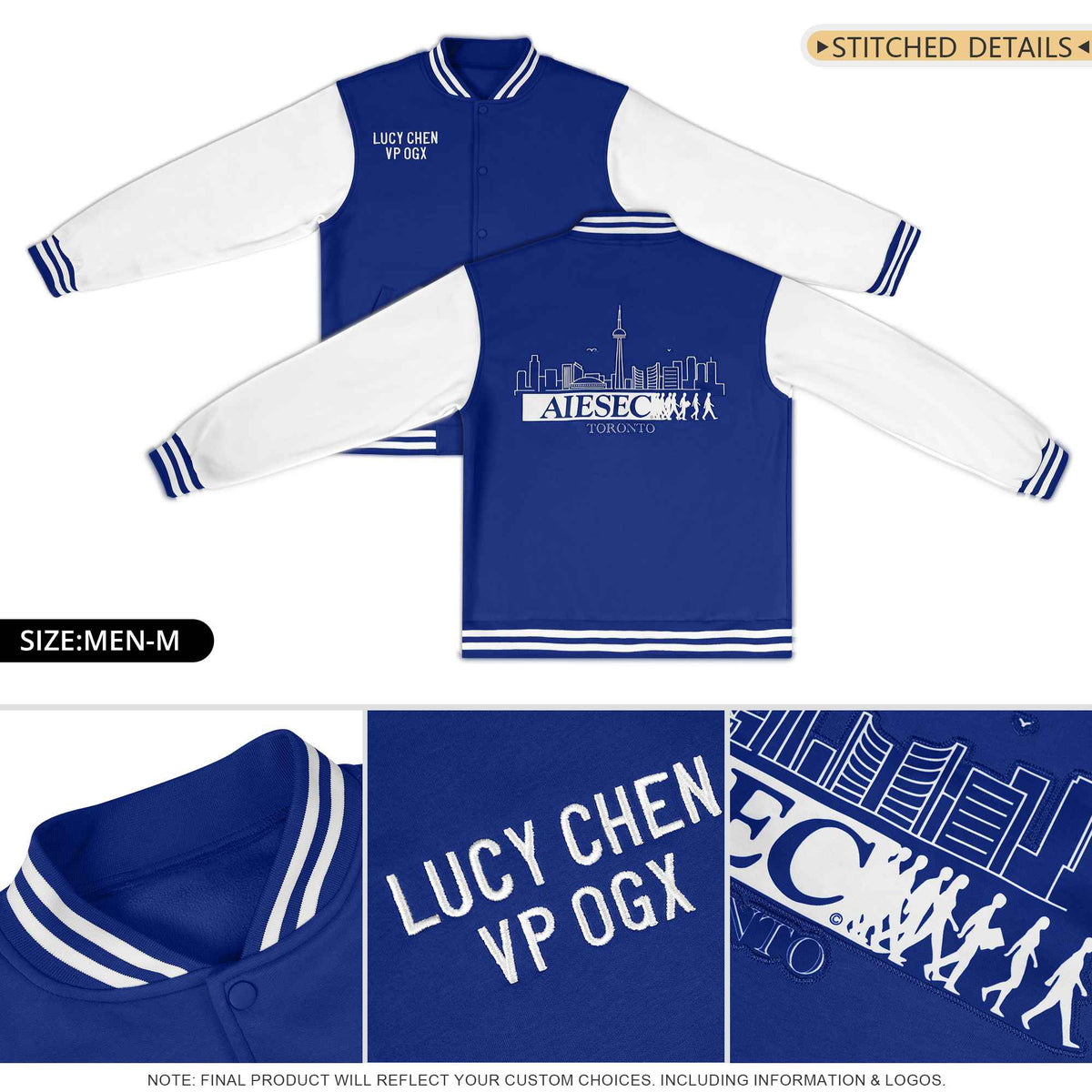 Custom Red White-Black Raglan Sleeves Varsity Full-Snap Letterman Jacket