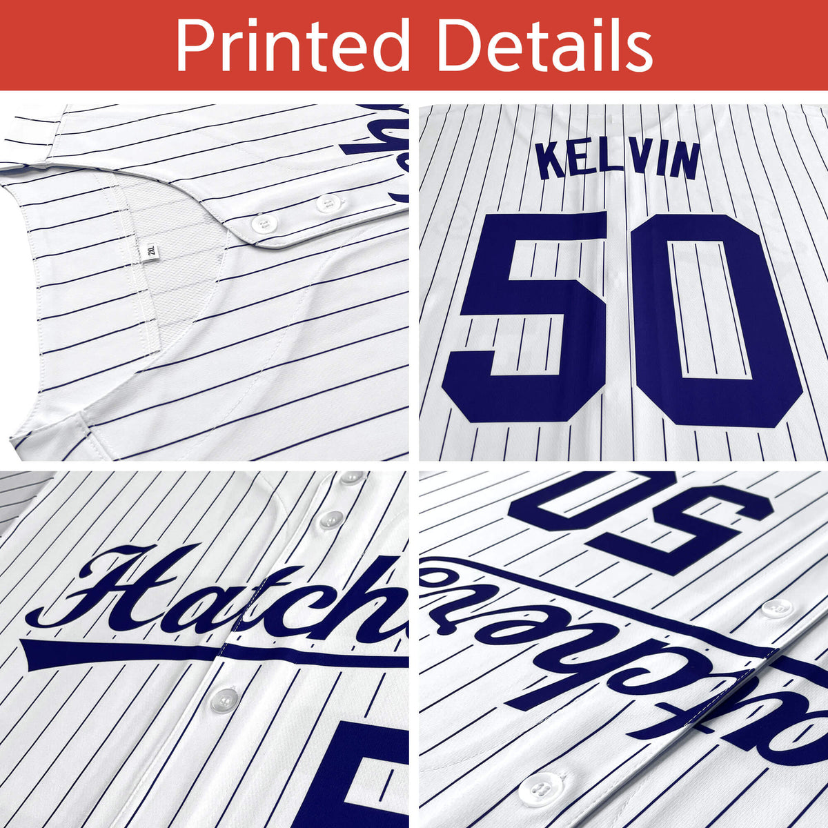 Custom White Pink Gradient Stripe Fashion Authentic Two-Button Softball Jersey